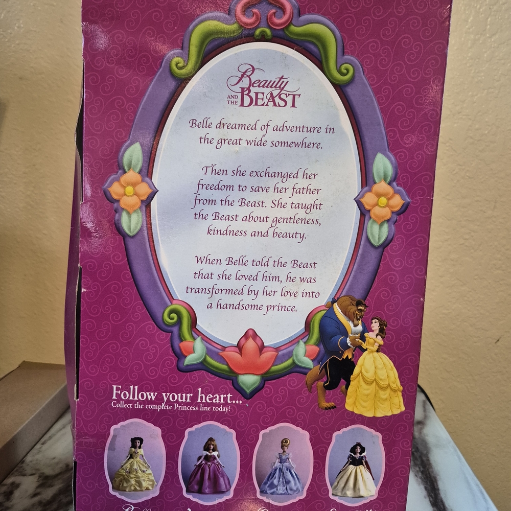Disney Princess Belle Doll in Yellow Dress - Picture 2 of 3